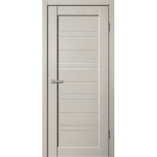 Дверь межкомнатная Сибирь Профиль Статус ST01 Софт капучино, стекло матовое